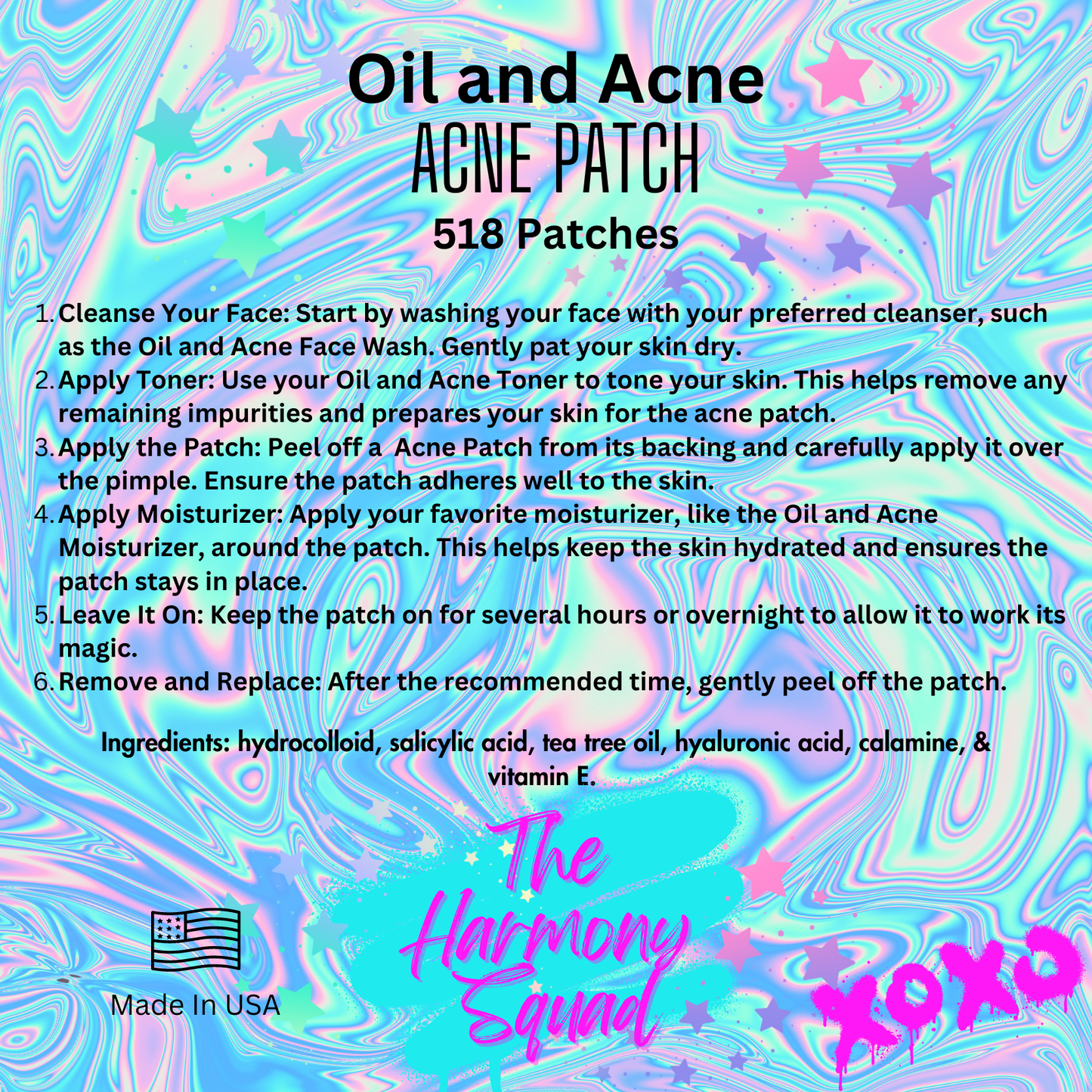 The Harmony Squad Oil & Acne Patch