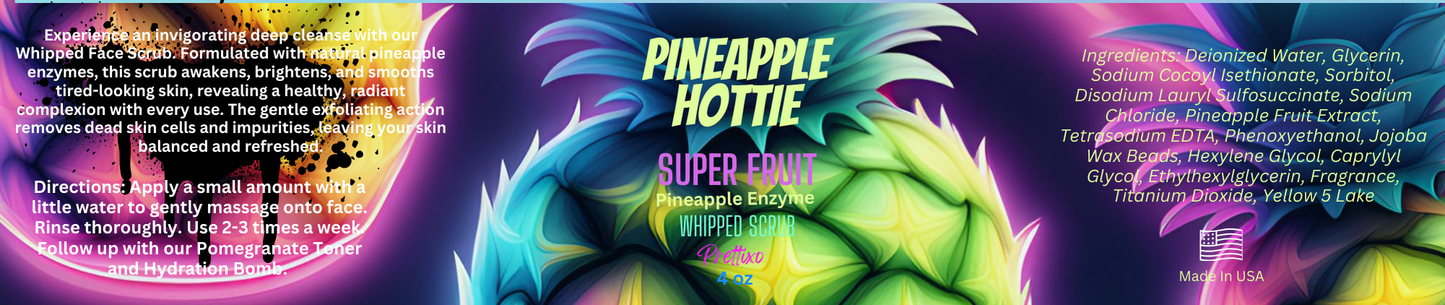 Pineapple Hottie- Whipped Facial Scrub